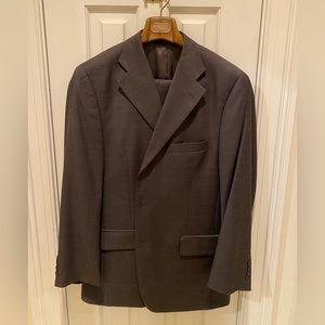 Harold Powell Charcoal Window Payne Suit